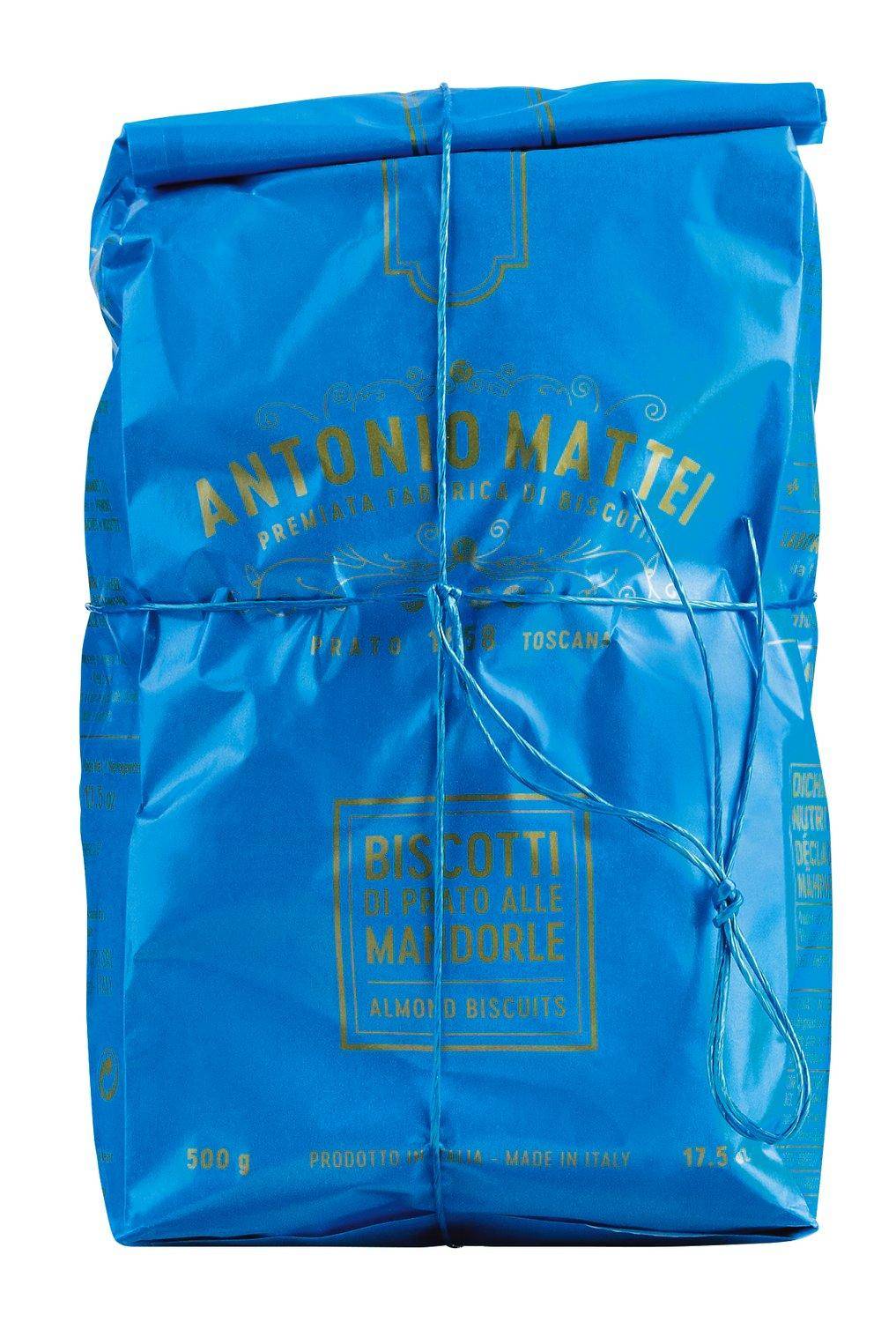 Antonio Mattei - Cantuccini La Mattonella, 500 g Beutel - MHD: 31.07.2025