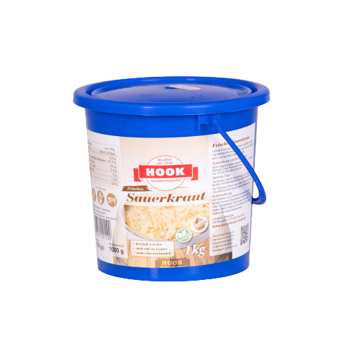 Frisches Sauerkraut, 1 kg Eimer