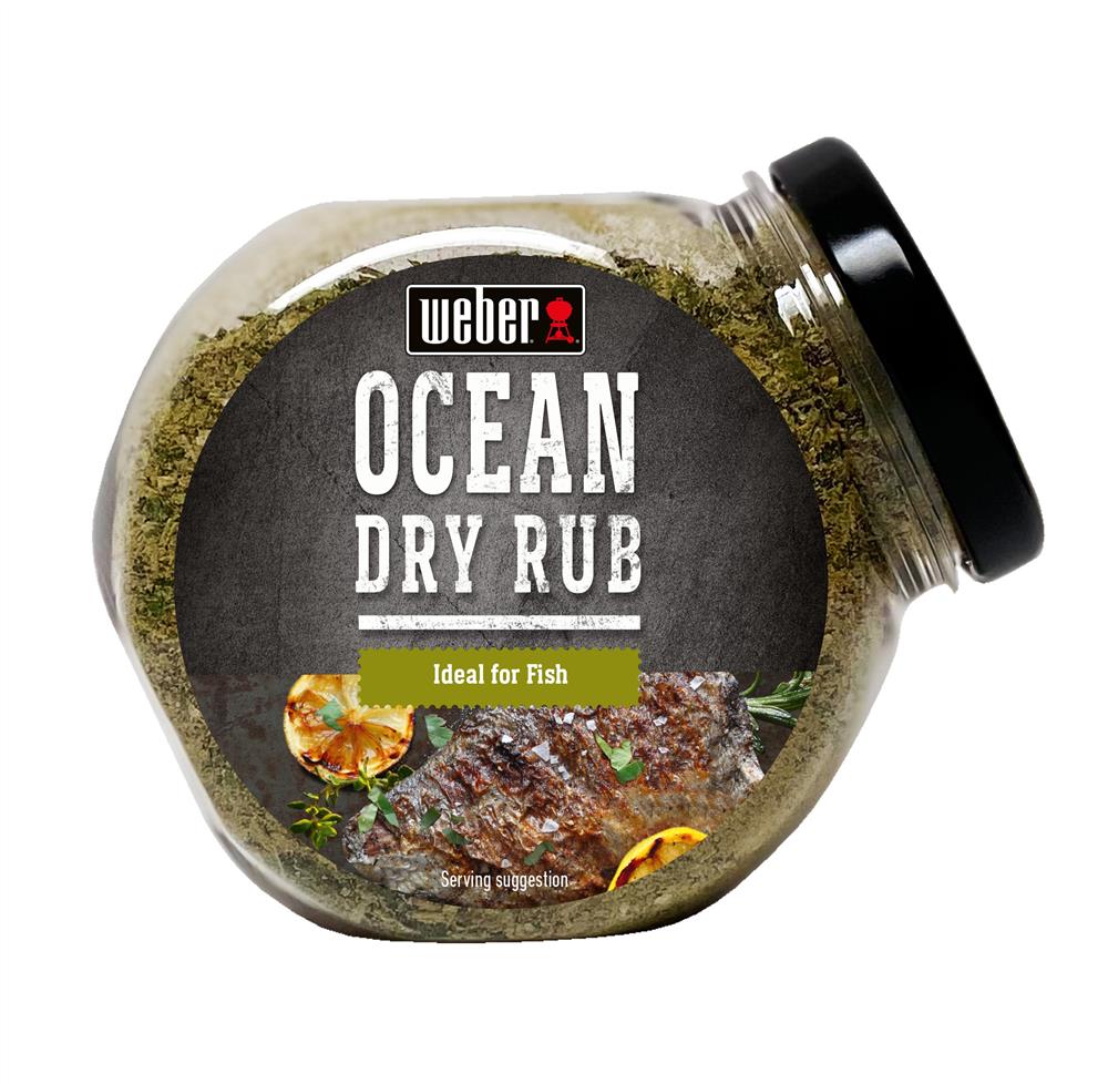 Weber - Ocean Dry Rub, 100 g Schraubgefäß