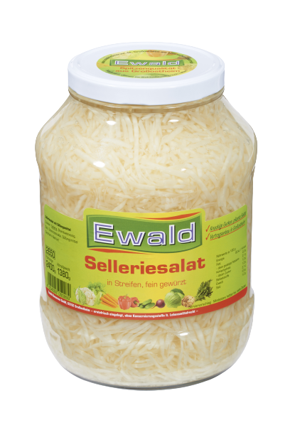 Ewald - Selleriesalat, 2400 g Glas