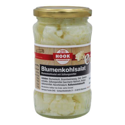 Blumenkohlsalat, 6 x 190 g Glas